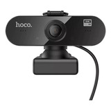 Webcam Negra Hd 2k Di06 4 Millones De Píxeles Usb Hoco