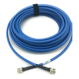 Cable Av 3g Hd Sdi Bnc Rg6 De 20 Pies, Color Azul