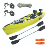 Kayak Rocker Mirage 3 Personas-posa Cañas + 2 Remos -premium