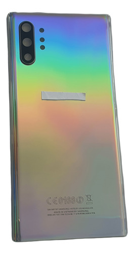 Tapa Trasera Compatible Samsung Note 10 Plus Aura Con Lente