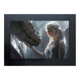 Cuadro De Daenerys Targaryen Juego De Tronos # 3