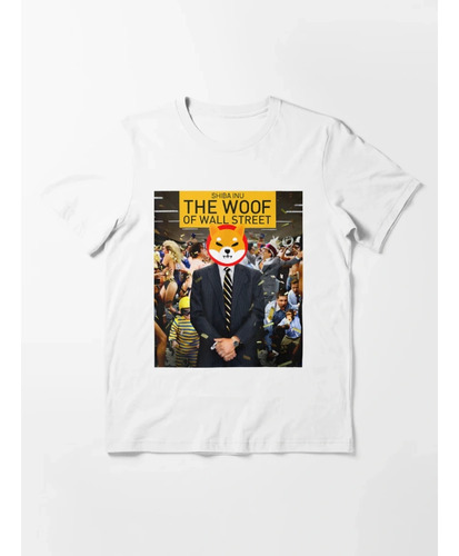 Camisa Shiba Inu Em Wall Street Criptomoeda Meme