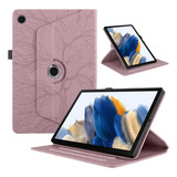 Funda De Tablet Tree Life En Oro Rosa Para Galaxy Tab A8 10.