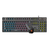 Pack Gamer Teclado Y Mouse Fantech Kx302 Major