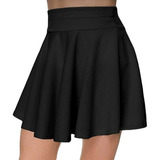 Falda Short Plisada