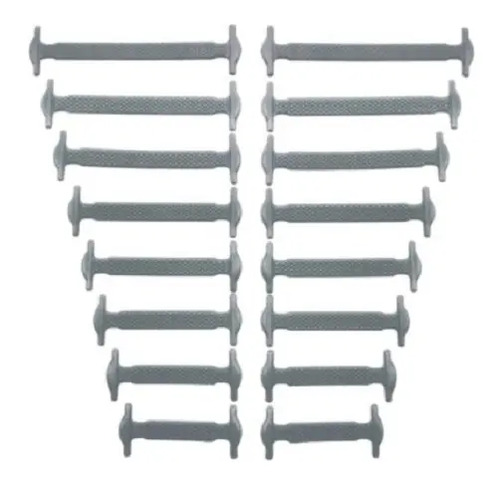 Agujetas Cintas Elásticas Silicon P/tenis