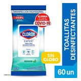 Toallitas Desinfectantes Clorox Expert 60 Unidades