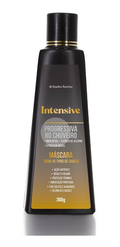 Máscara Progressiva No Chuveiro - Intensive - Abelha Rainha