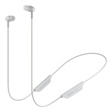 Auricular In Ear Bluetooth Audio Technica Athclr100bt Color Blanco