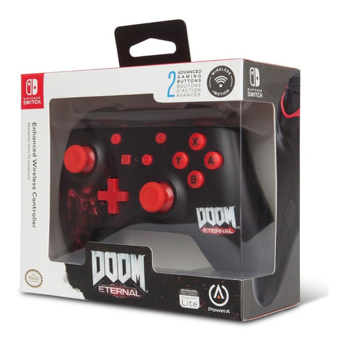 Control Powera Wireless Switch  Doom Eternal - Sniper