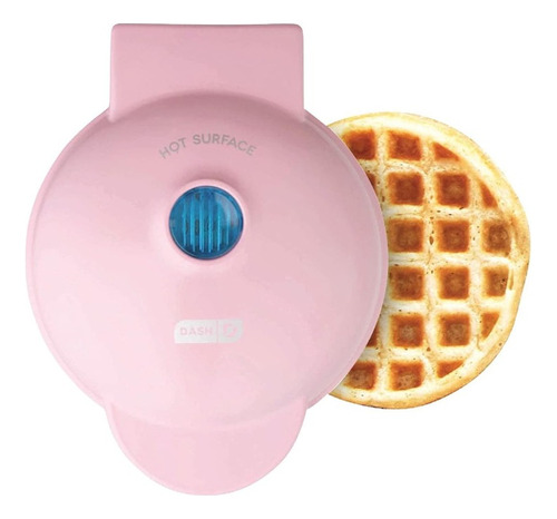 Maquina Para Hacer Waffles Rosa