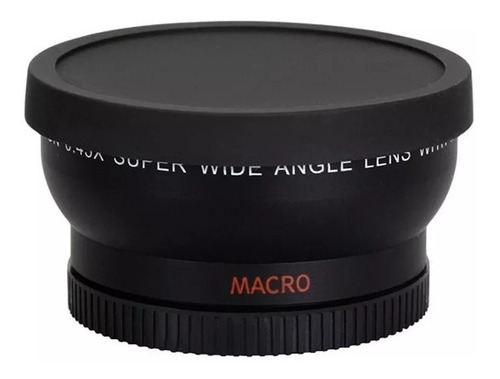 Gran Angular 0.45x + Macro Hd 58mm Lentes 18-55mm Canon