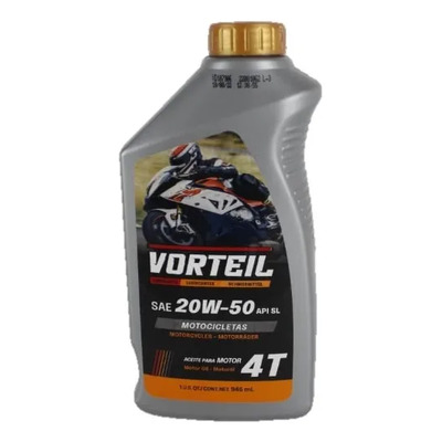 Aceite Moto Mineral 20w50 4 Tiempos Jaso Ma2 Vorteil | MercadoLibre