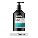 Shampoo Matizador Verde Loreal 500ml Chroma Crème Green Dyes