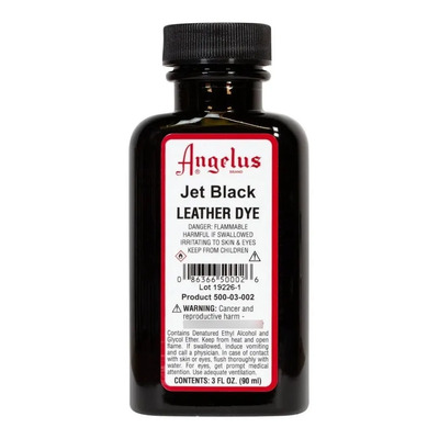 Leather Dye Black Angelus | MercadoLibre