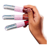 Batom Liquido Gloss Duo Ruby Rose Lançamento Hbf-5681 3 Em 1