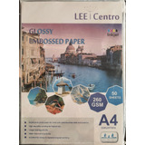 Resma Papel Glossy Para Impresión 50 Hojas