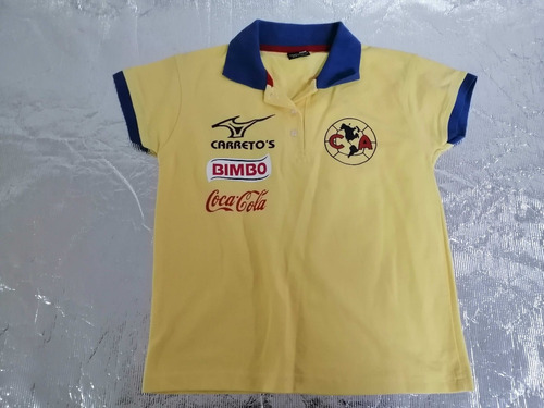 Jersey Club America Vintage Carreto's Talla 12 Futbol Dama 