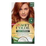 Tonalizante Soft Color 743 Louro Acobreado - Wella