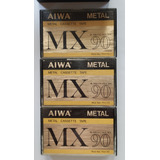Cassette Aiwa Mx-90 Metal Japón Precio Por Unidad Hay 11