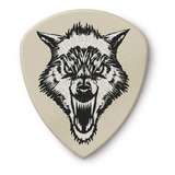 Uñetas Jim Dunlop Ph122p 1.14 White Fang X6 Color Blanco