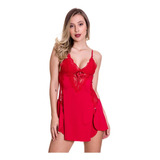 Lingerie Sexy Camisola Noite De Nupcias Lua De Mel Ingrid