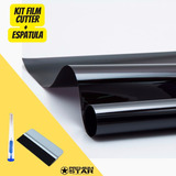 Rollo Papel Polarizado Autos 5 Mts +  Kit Cutter Y Espatula