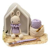 Set Nacimiento - Amigurumi Conejo Tejido + Portachupete