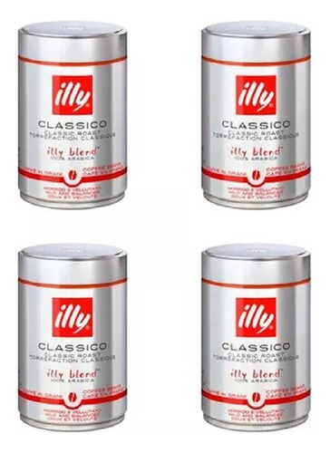 Café Illy Grano Espresso Tostado Clásico 100% Arábica X 1 Kg