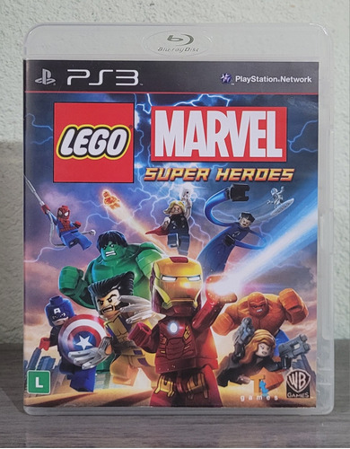 Lego Marvel Super Heroes É Um Jogo De Ação E Aventura Ps3