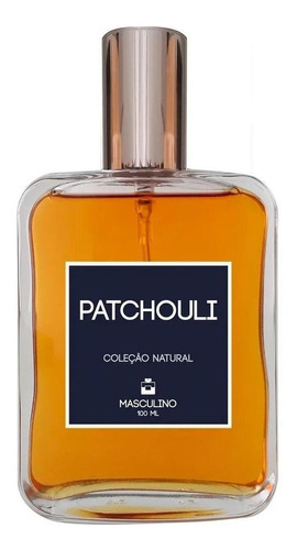 Perfume Masculino Patchouli 100ml Essência Do Brasil