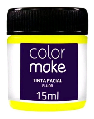 Tinta Facial Neon 15ml Colormake Unitário