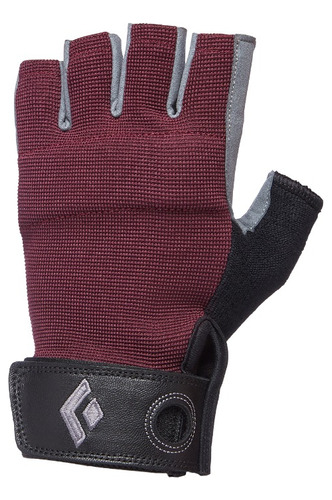 Black Diamond Crag Half-finger Gloves, Guantes Para Belay M