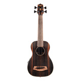 Kala, Ukelele De 4 Cuerdas, Derecho, Natural (ubass-eby-fs)