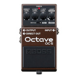 Pedal Efecto Guitarra Boss Oc-5 Octave