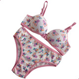 3 Kit Conjunto Lingerie Bojo Bolha Adolescente Menina Kids