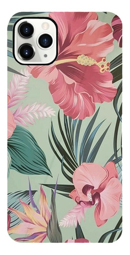 Funda Antigolpe Floral Para Moto E13, E6 Plus, E6s/e6i, E7i