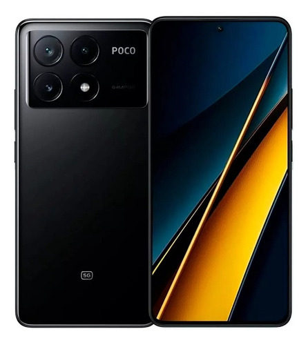 Smartphone Poco X6 Pro 256/8gb Black + Capinha