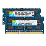 Memoria Ram 16gb (2x8gb) Ddr3 1600mhz Sodimm Duomeiqi