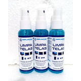 Kit 10 Clean Limpa Telas Spray 60ml Anti-risco Implastec