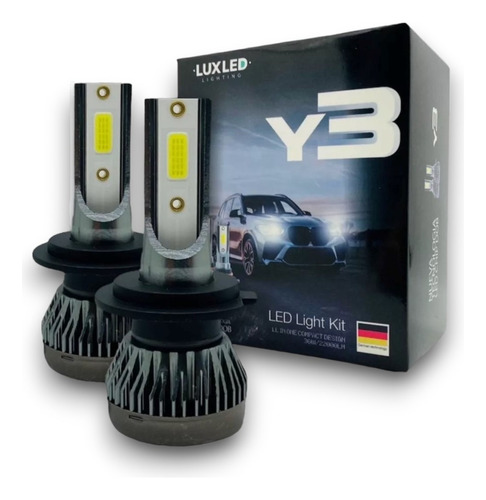Luces Led Cree Y3 Mini+ Compacto Liviano H7 Chip Dob Lux Led
