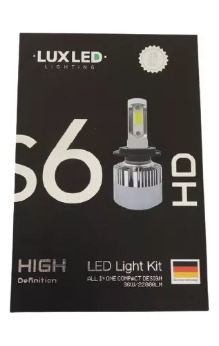 Kit Cree Led S6 Plus 44000 Lm H4 H1 H7 H3 H11  Nueva Linea!