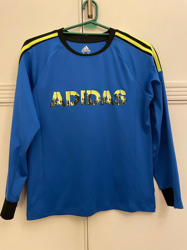 Remera Niño adidas Manga Larga Talle S-8