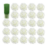 Hinyoco 25 Piezas De Hortensias De Seda Grandes De 8 Pulgada