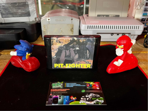 Cartucho Pit-fighter - Mega Drive - Paralelo