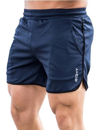 Gym Short Deportivo Slim Fit Cómodos Elástico Echt 18507