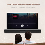 Barra De Sonido De 4 Vías De Cine En Casa Bluetooth Bocina