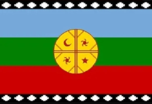  Bandera  Mapuche 90 X 150 - S0800