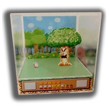 Kirby Cubo Acrílico Diorama Figura Game Boy Gba Gb Retro 