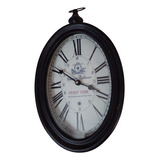 Reloj De Pared Retro Vintage Simil Antiguo Excelente Pieza. 